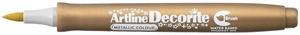 Artline Decorite Brush Gold